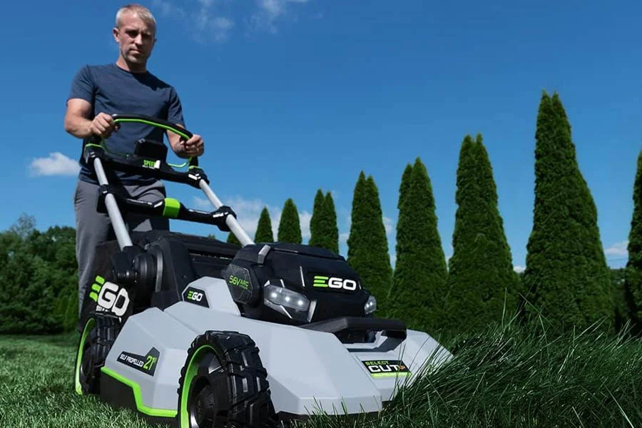 best self-propelled battery lawn mower