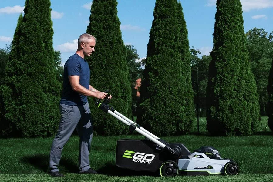 shop electric lawn mowers